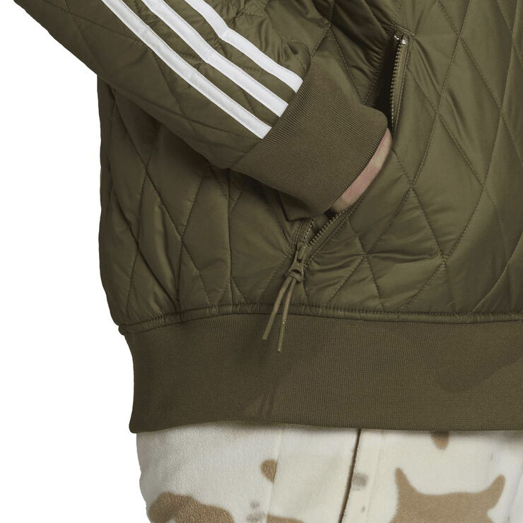 adidas adicolor classics quilted sst jacket Brown