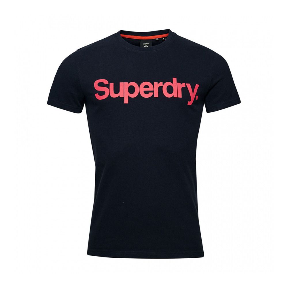 Superdry CORE LOGO - Tee-shirt Homme eclipse navy