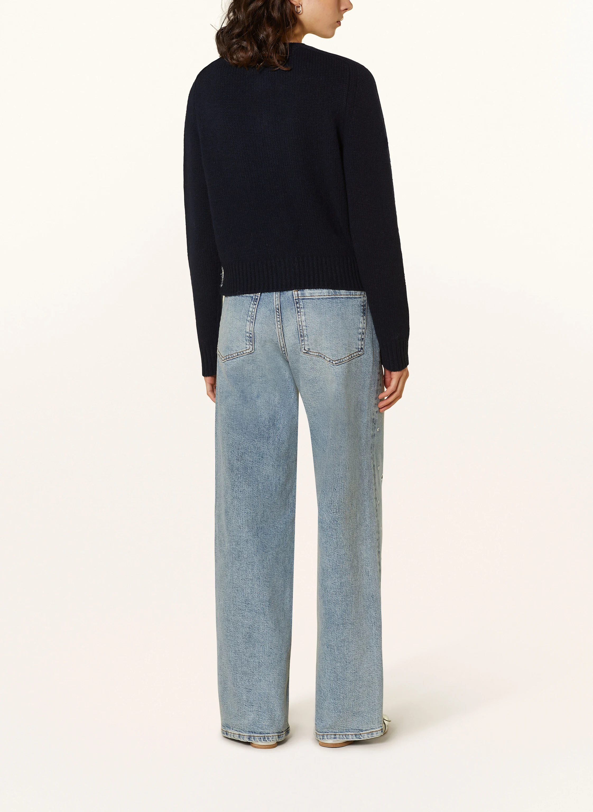 ESSENTIEL ANTWERP Strickjacke HALTER mit Pailletten