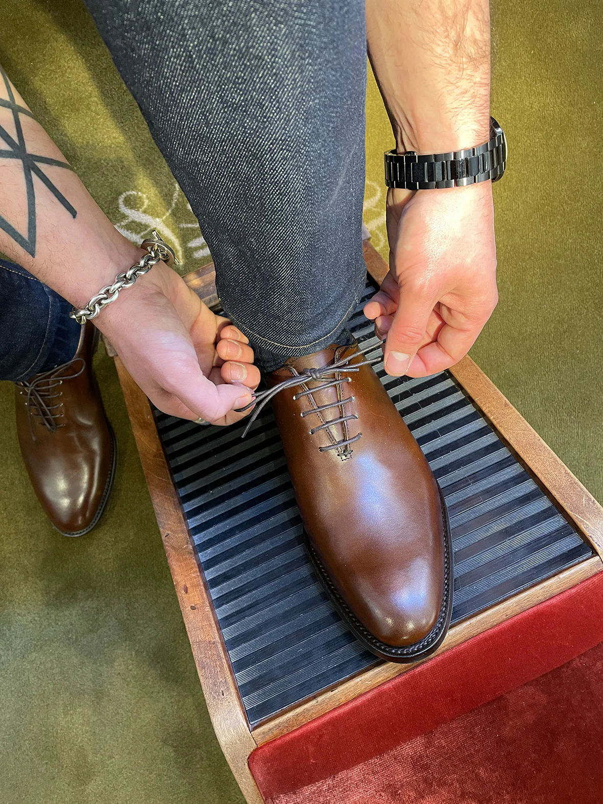 CROCKETT AND JONES - GOODWOOD DARKBROWN