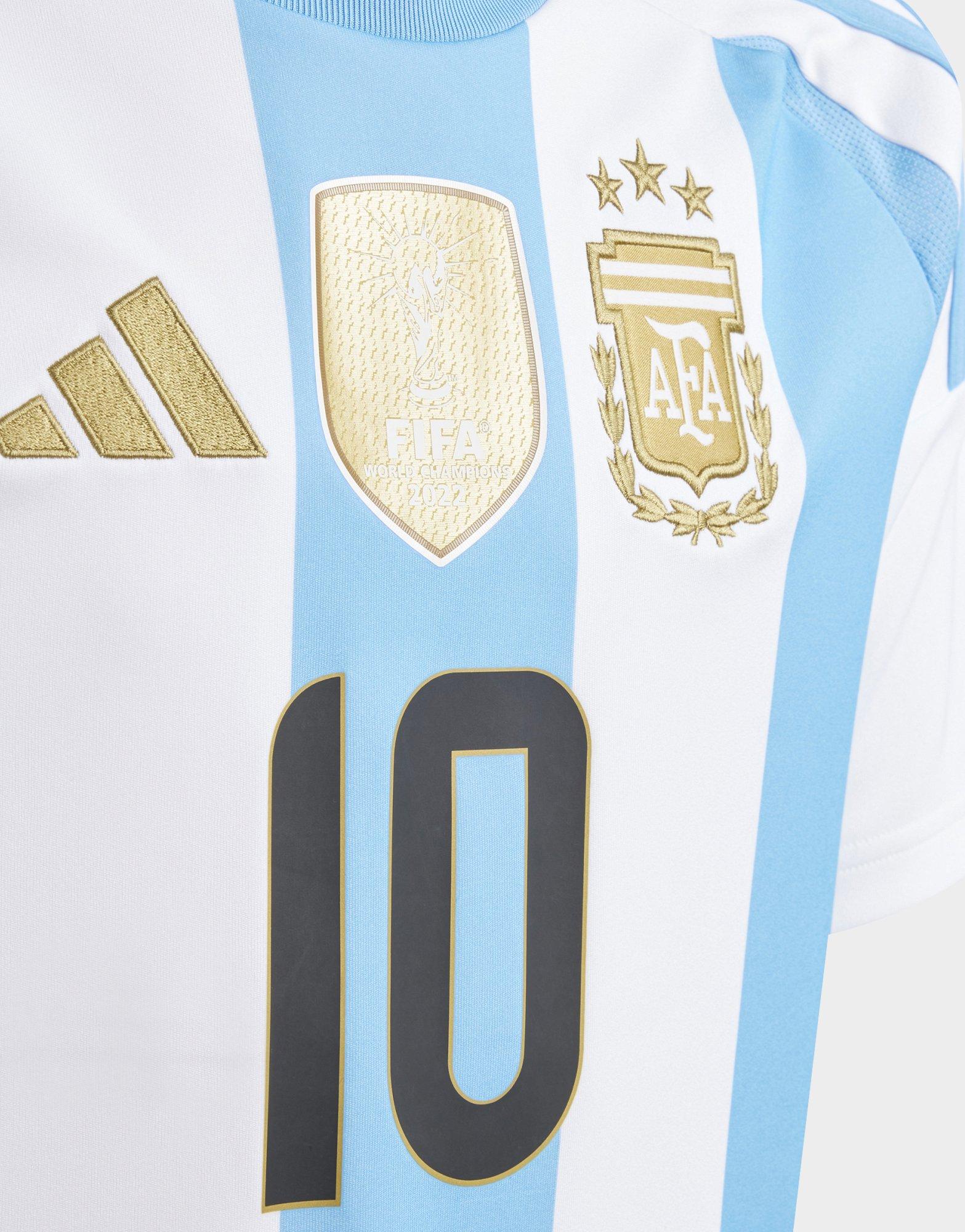 adidas Maillot Domicile Argentine 24 Messi Enfants