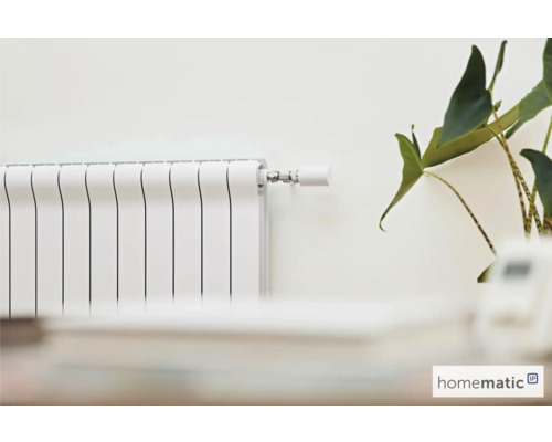 Homematic IP radiatorthermostaat EVO M30 x 1,5 wit 155105AO