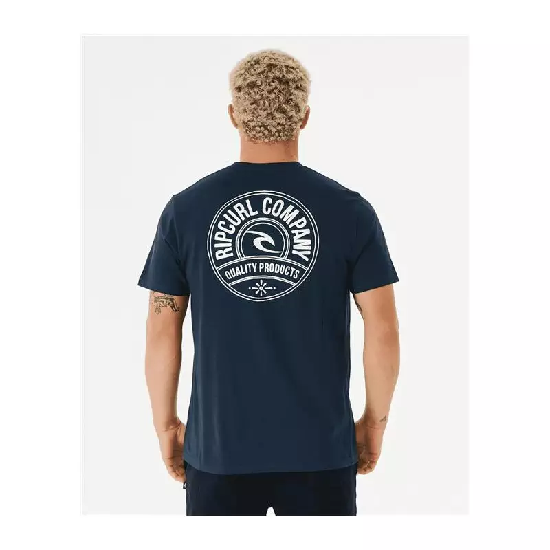 Teeshirt RIPCURL Stapler Tee Dark Navy M