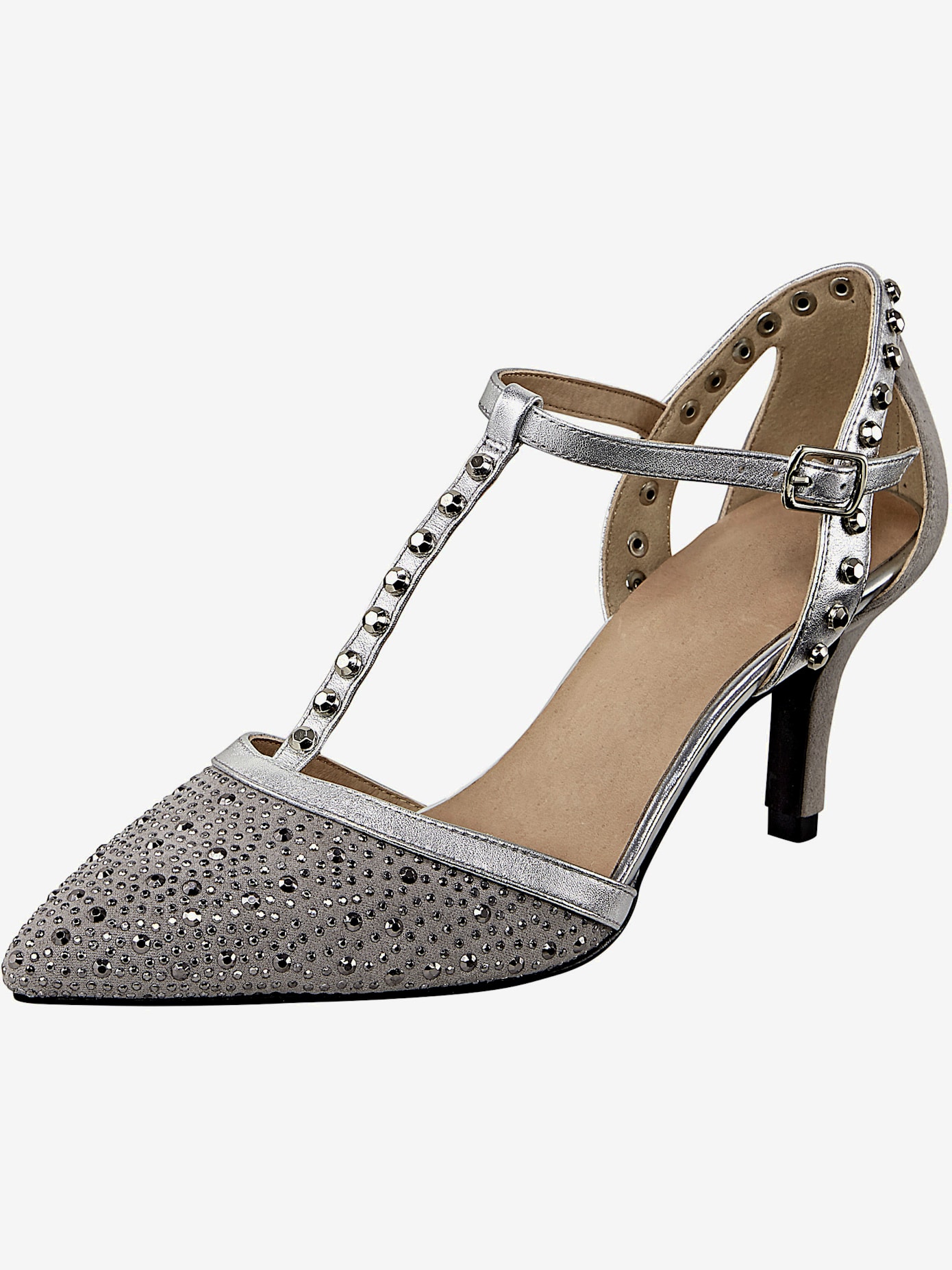 Escarpins cuir velours chèvre doux