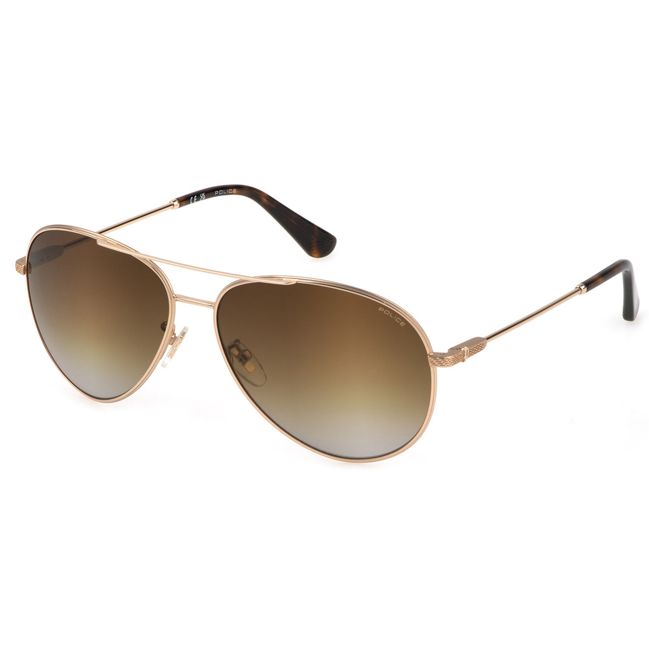 Police Lunettes de soleil Homme roses