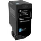 Lexmark 74C2SCE Cartouche de toner 1 pièce(s) Original Cyan