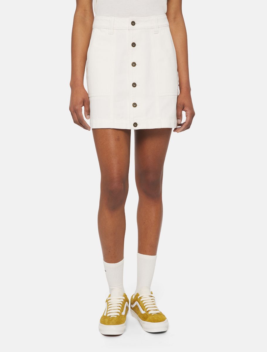 Dickies Madison Skirt White