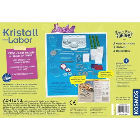 KOSMOS Kristall-Labor Experimentierkasten für Kinder
