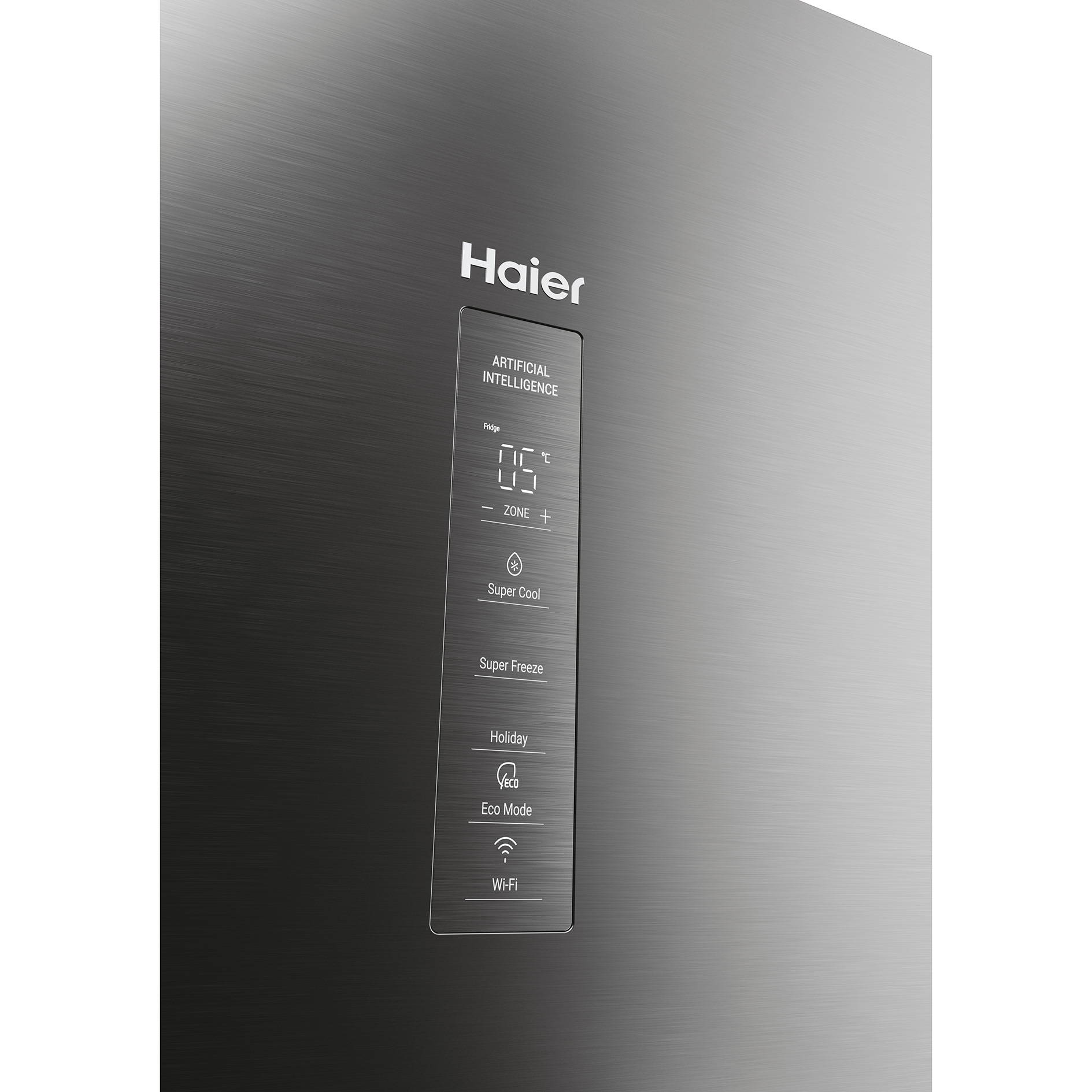 HAIER Kühl-/Gefrierkombination HDPW3620DNPK - Edelstahl - D