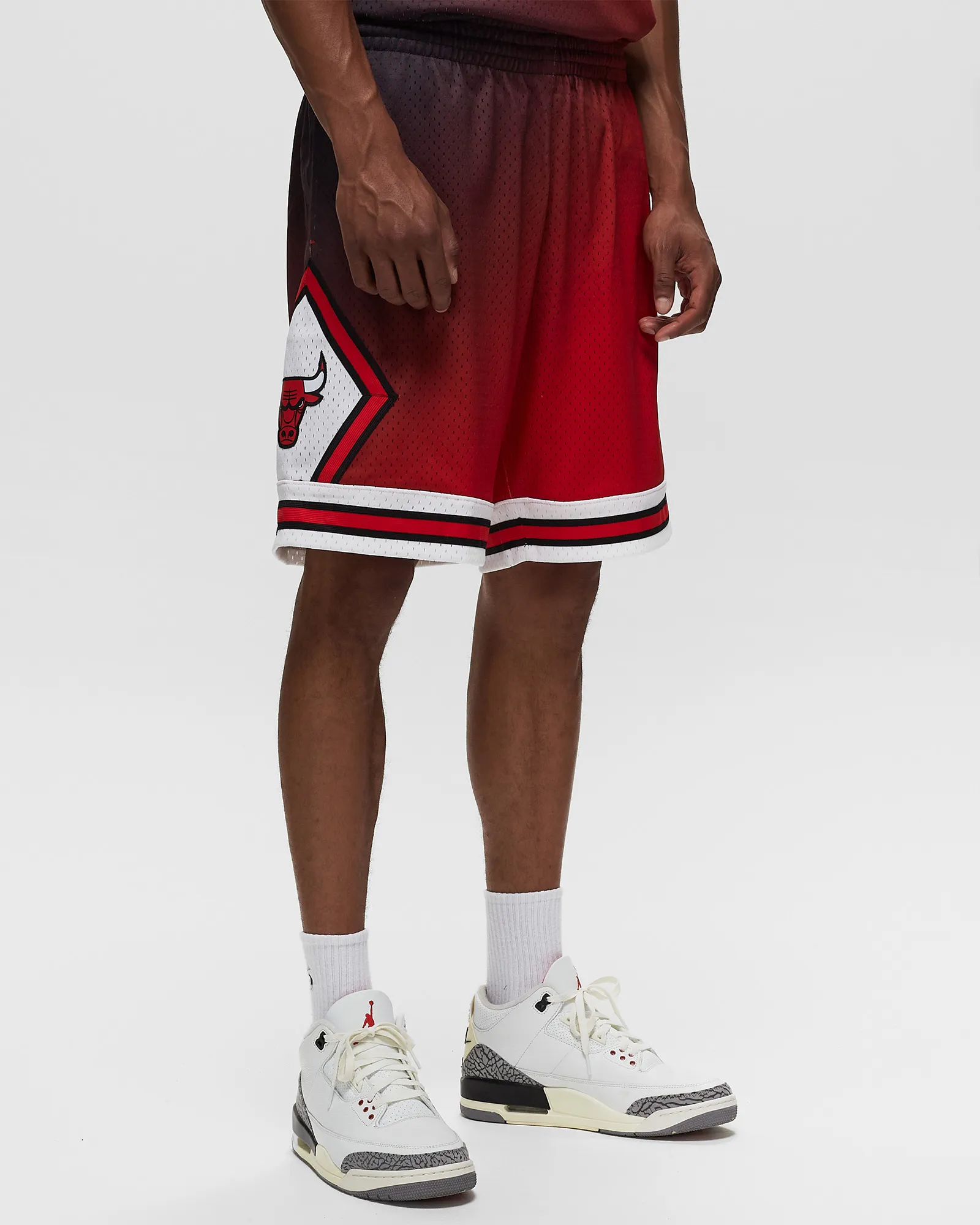 Mitchell & Ness NBA SWINGMAN SHORT CHICAGO BULLS GOLDEN HOUR GLAZE