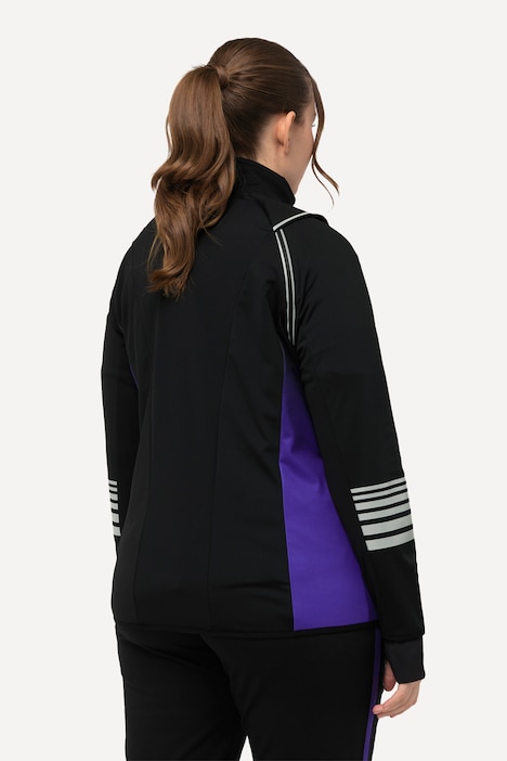 2-in-1-Funktionsjacke, Ärmel abnehmbar, Weste, Reflektor