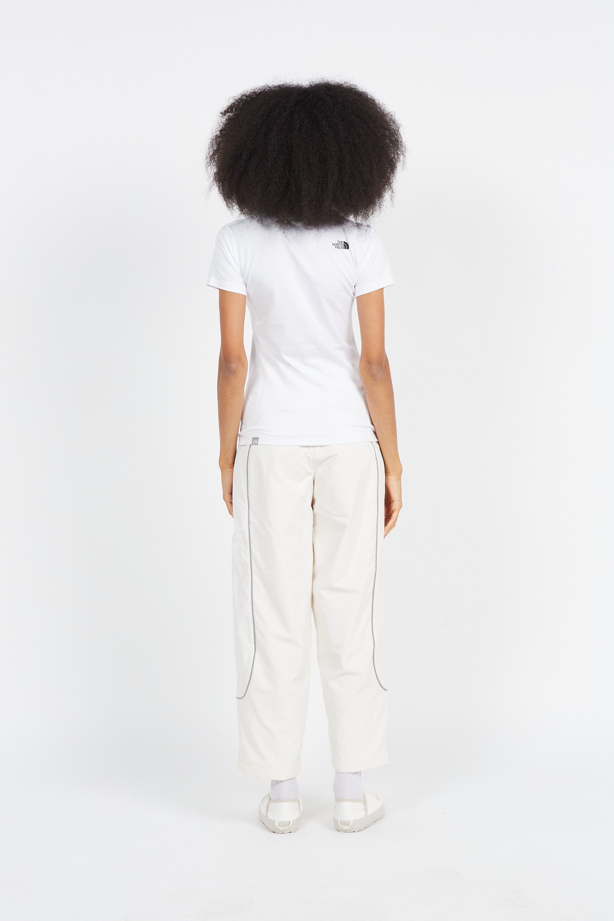 THE NORTH FACE T-shirt W S/S SIMPLE DOME TEE Blanc