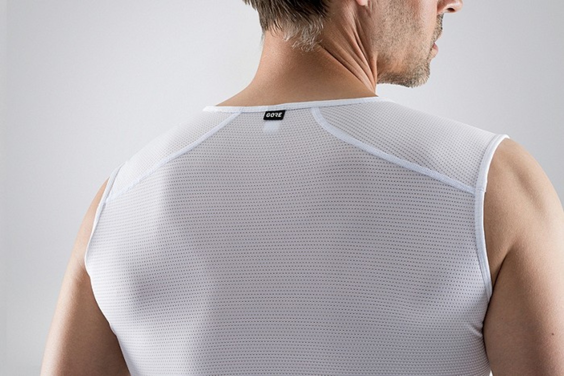 GORE Wear M Ondershirt Zonder Mouwen Wit Heren