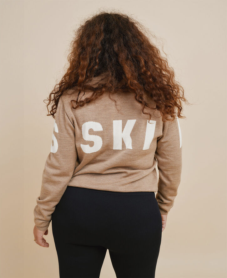 Cartel Copenhagen Alpine Turtleneck Knit Sweater - Hazel Lysebrun