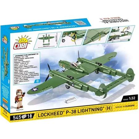 Cobi 5726 Historical Collection - Lockheed P-38 Lightning (H)