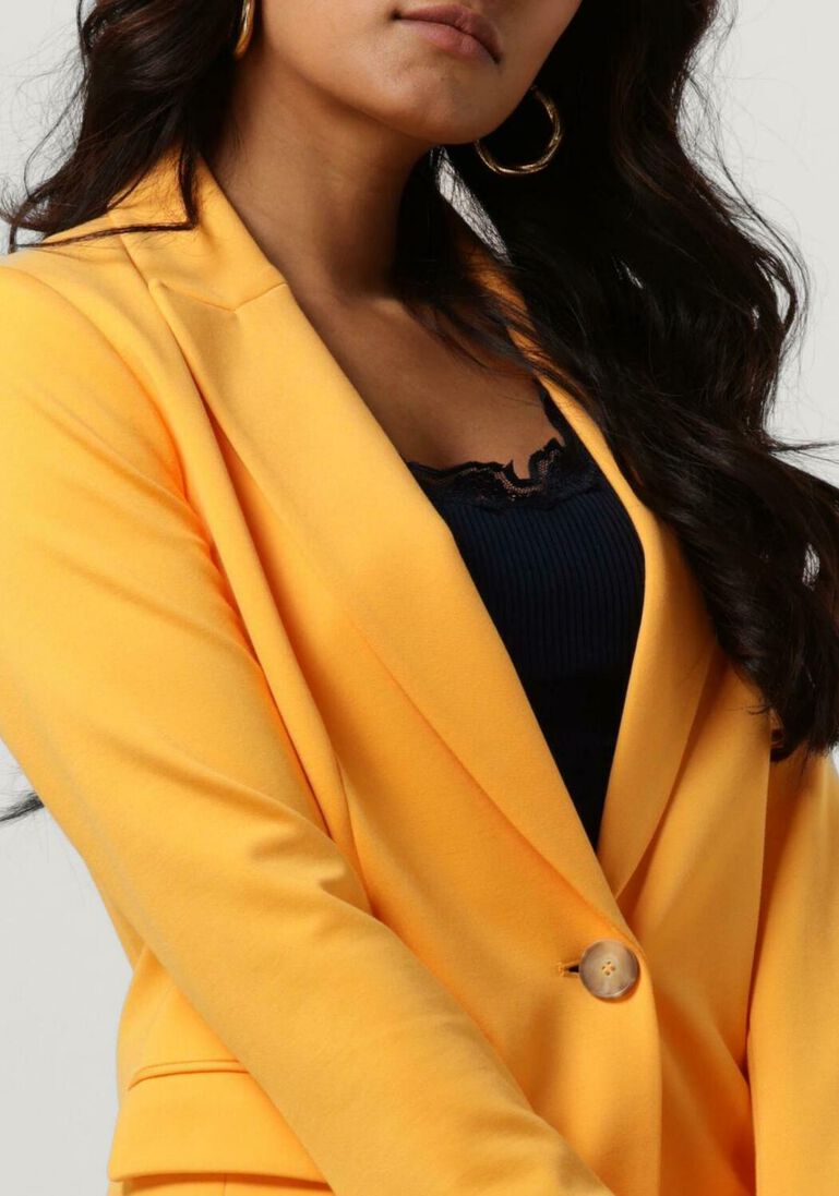 BEAUMONT oranje beaumont blazer blazer midlong double jersey