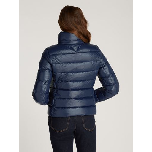 Tommy Hilfiger Down Feminine Gloss Jakke, Dark Night Navy, XXL