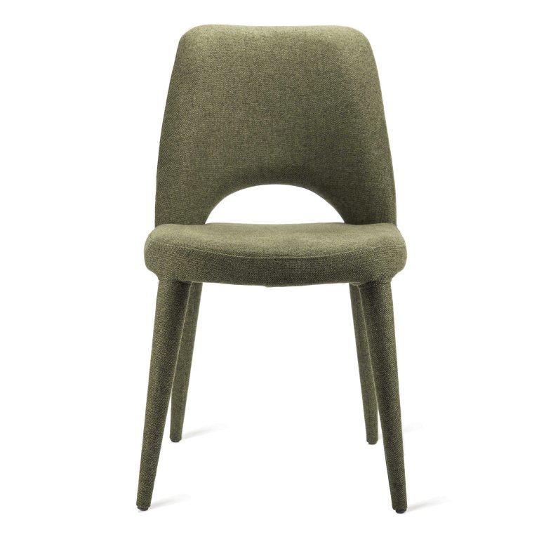 POLSPOTTEN Holy stoel fabric forest green