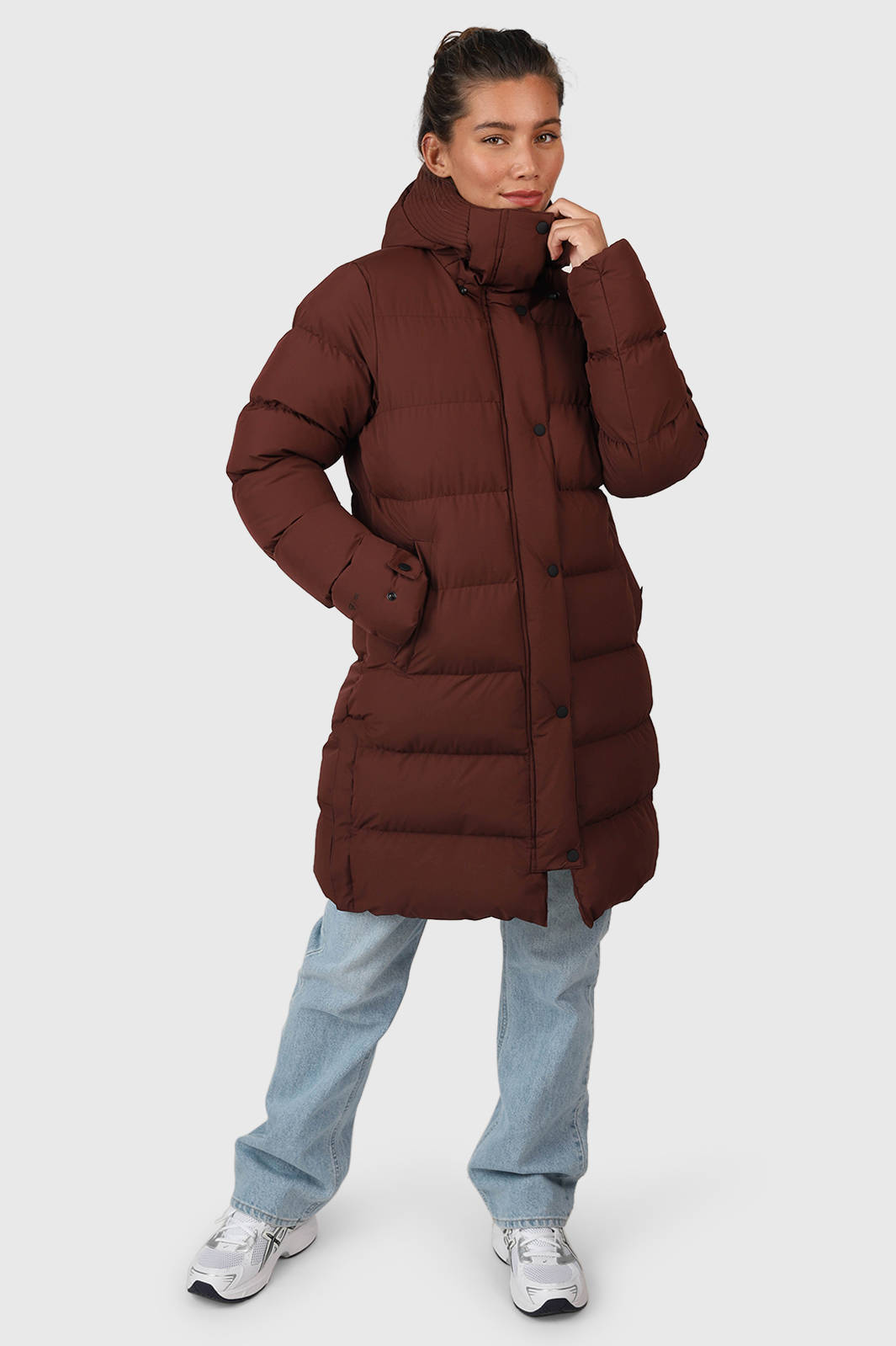Brunotti outdoor jas Madwell donkerrood