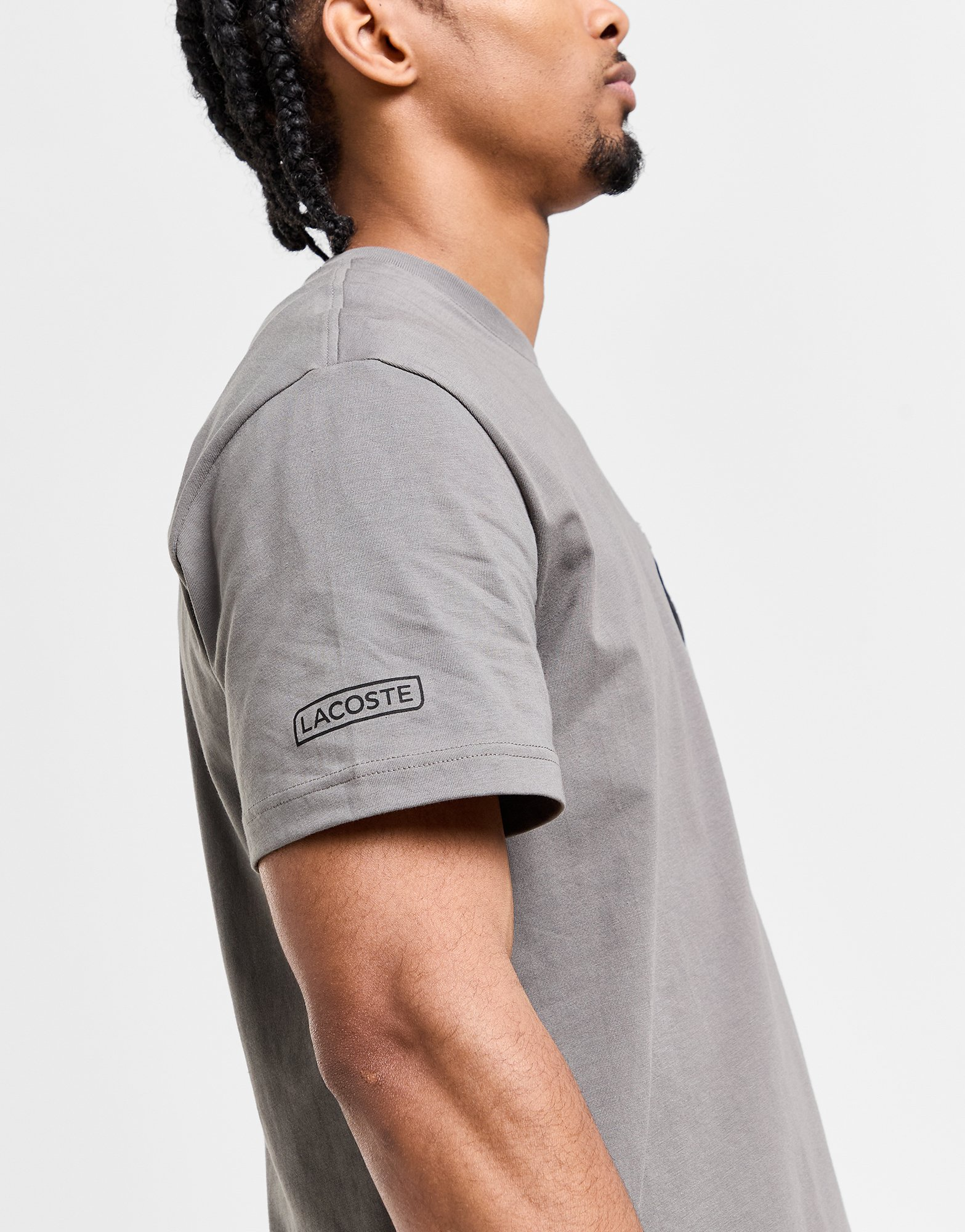Lacoste T-shirt Woven Pocket Homme