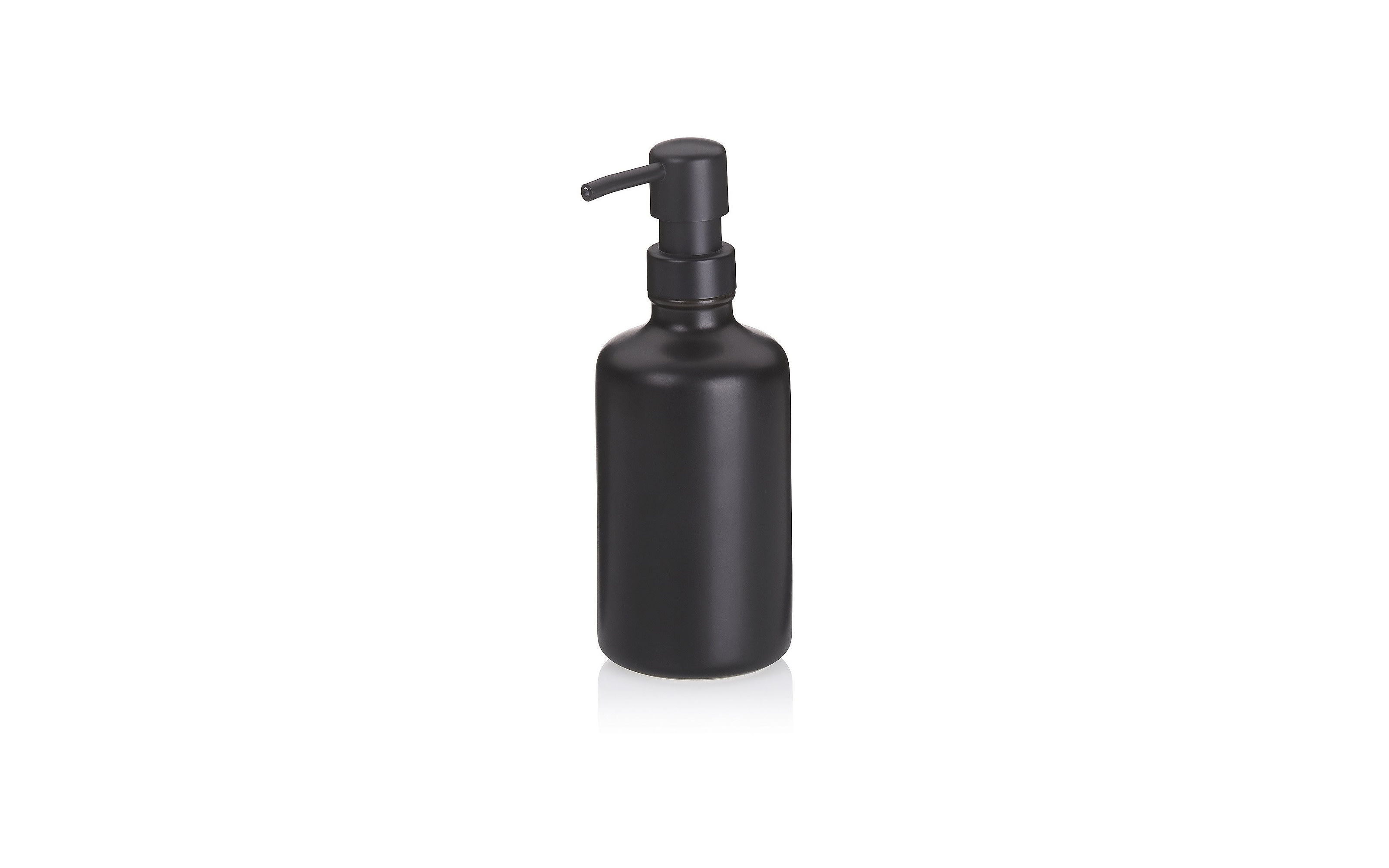 Universal-Pumpspender Leonie, Keramik schwarz, 500 ml
