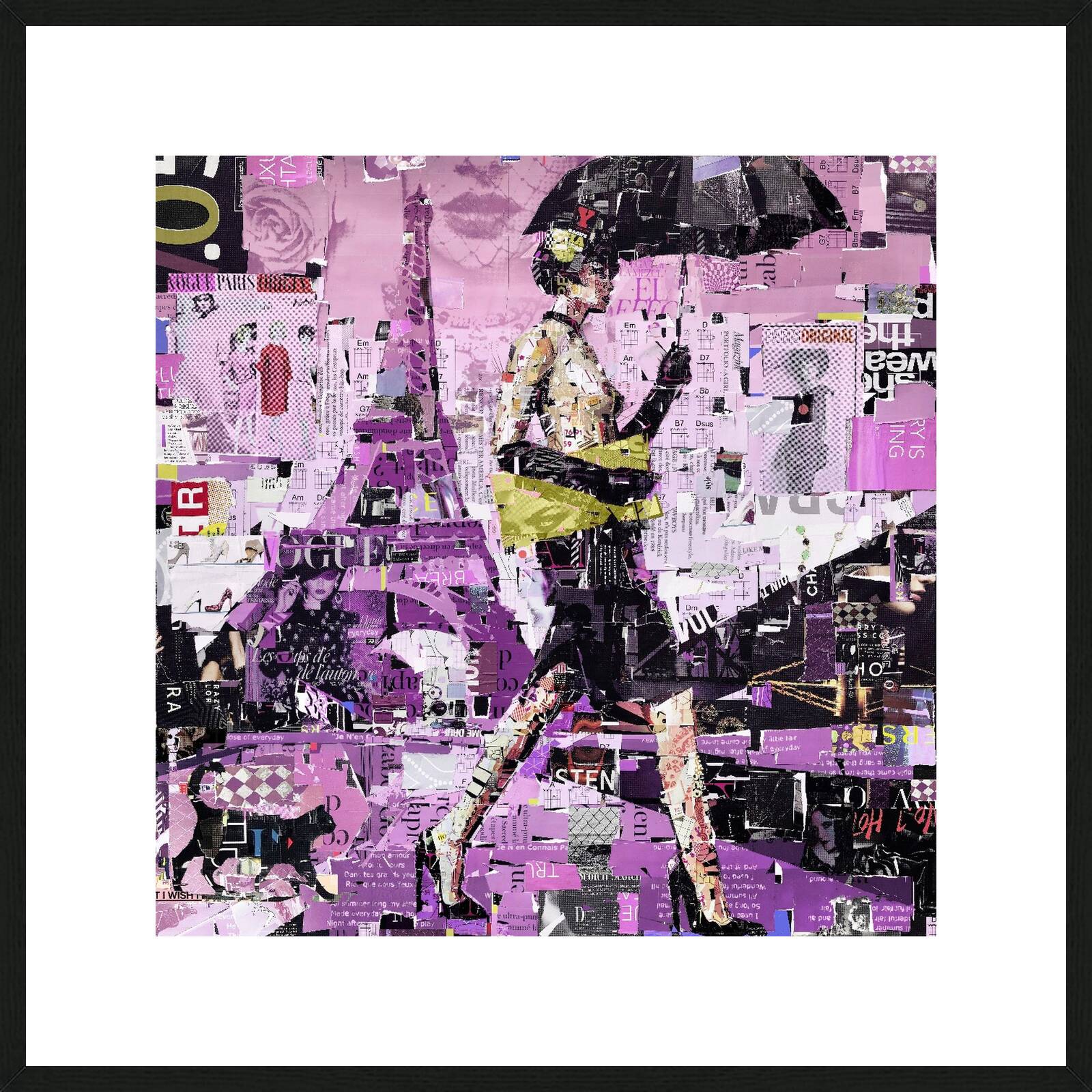 Slippery Catwalk Paris by Derek Gores - Limited Edition. Edition of: 150. Signed.