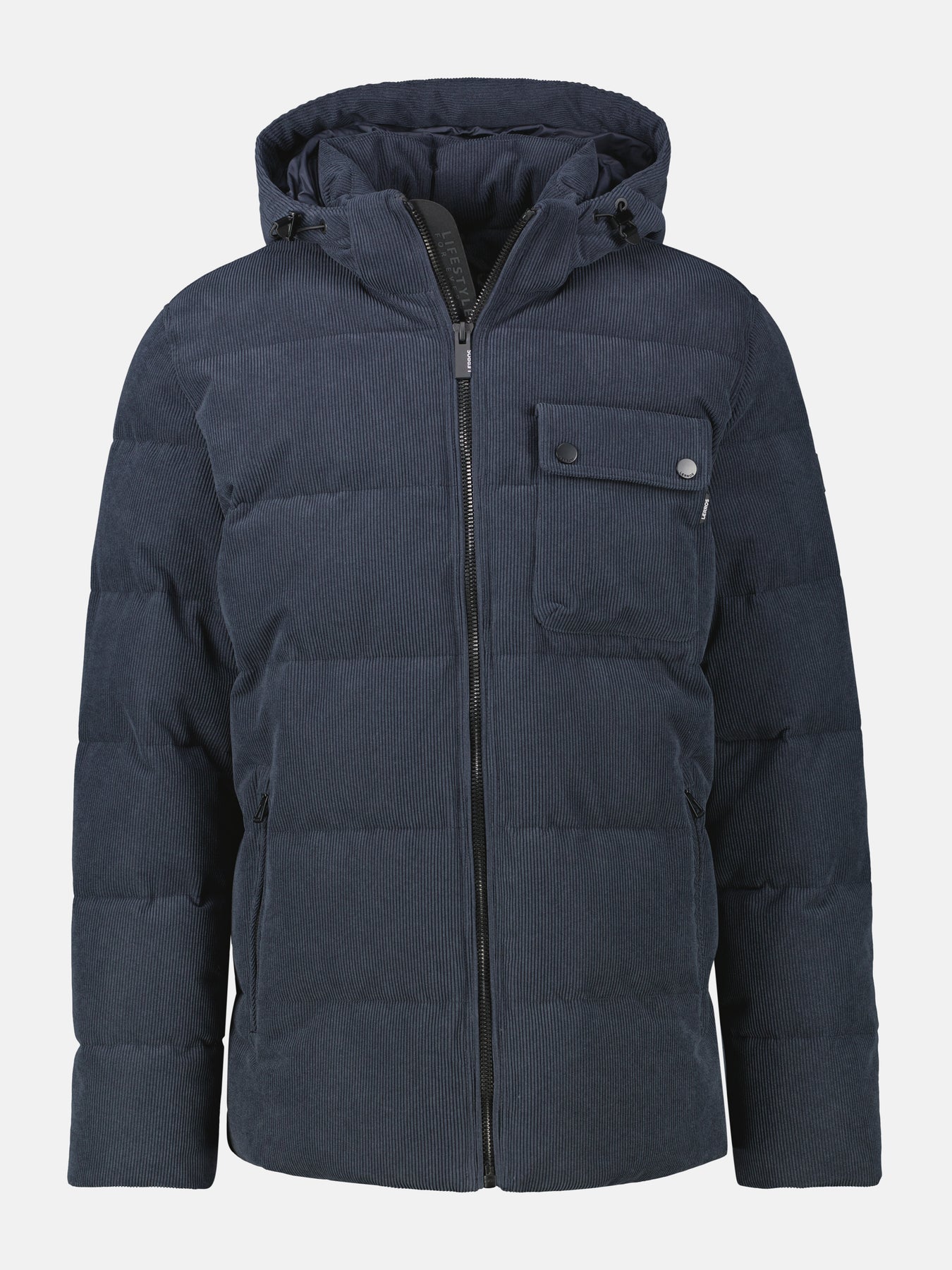 Herren Steppjacke in funktionaler Cord-Optik