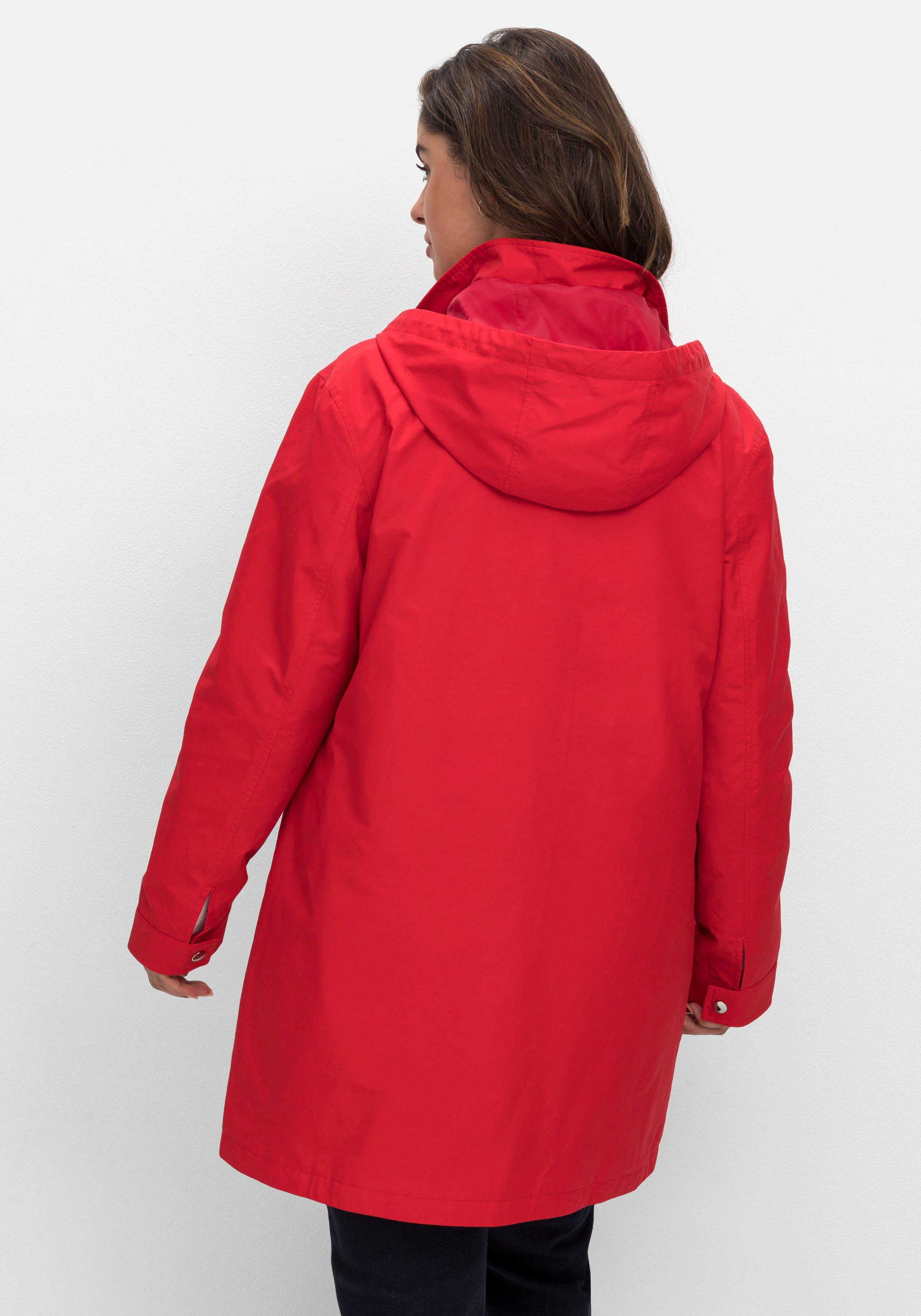 Outdoor-Parka mit abnehmbarer Kapuze
