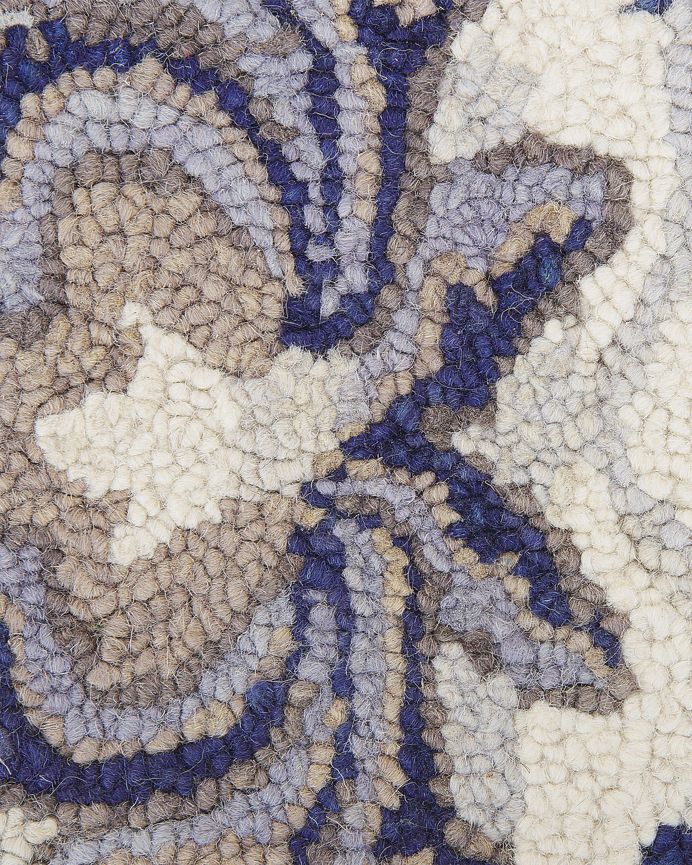 Vloerkleed KUMRU Beige 200 x 200 cm Wol