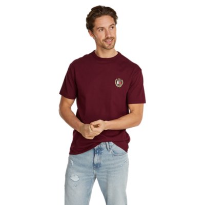 Tee-shirt à manches courtes homme Tjm Reg Rwb Crest Flag TOMMY HILFIGER