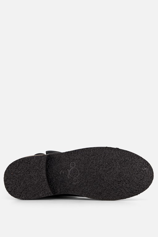 Aqa Laarzen zwart Nubuck