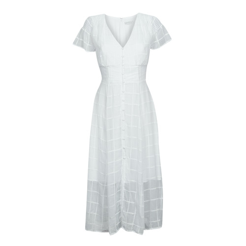 Guess - SS NEEMA DRESS - Blanc