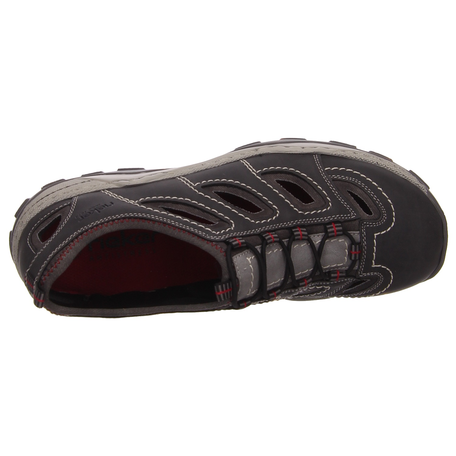 Rieker Slipper grau grau