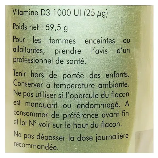 Solgar Vitamina D3 1000 UI 100 cápsulas moles
