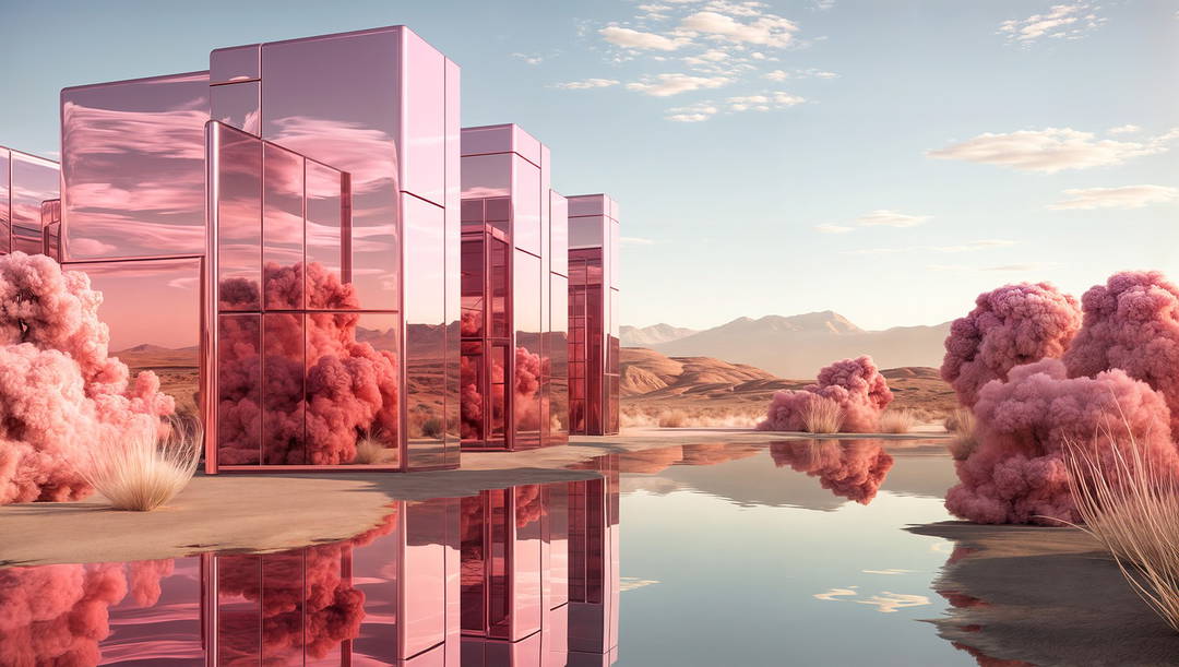 Rosa nel Deserto 2 by Cristina La Porta - Limited Edition. Edition of: 150. Signed.