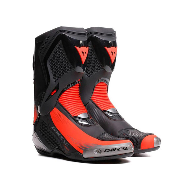 Dainese - Bottes Torque 4 Noir / Rouge fluo