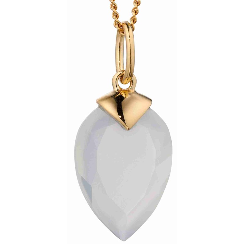 Collier plaqué or en argent 925/1000