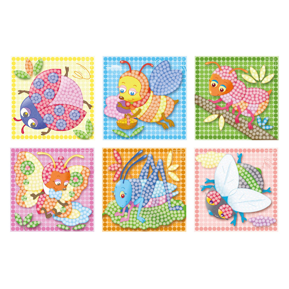 PlayMais Mozaïek Set - Kleine Insecten