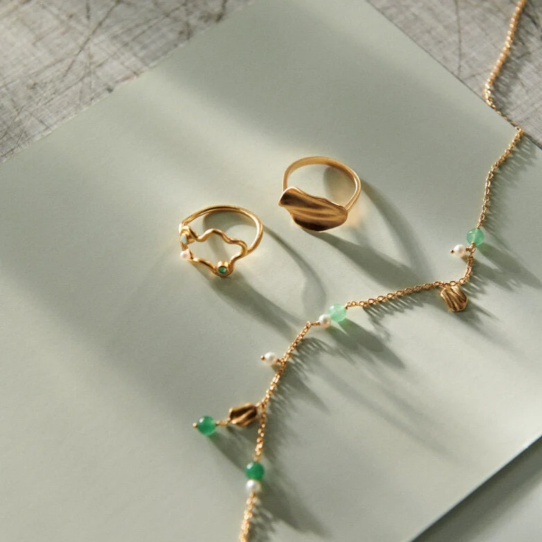 Pernille Corydon  Cove ring - forgyldt
