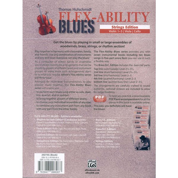 Alfred Music Publishing Flex-Ability Blues Strings