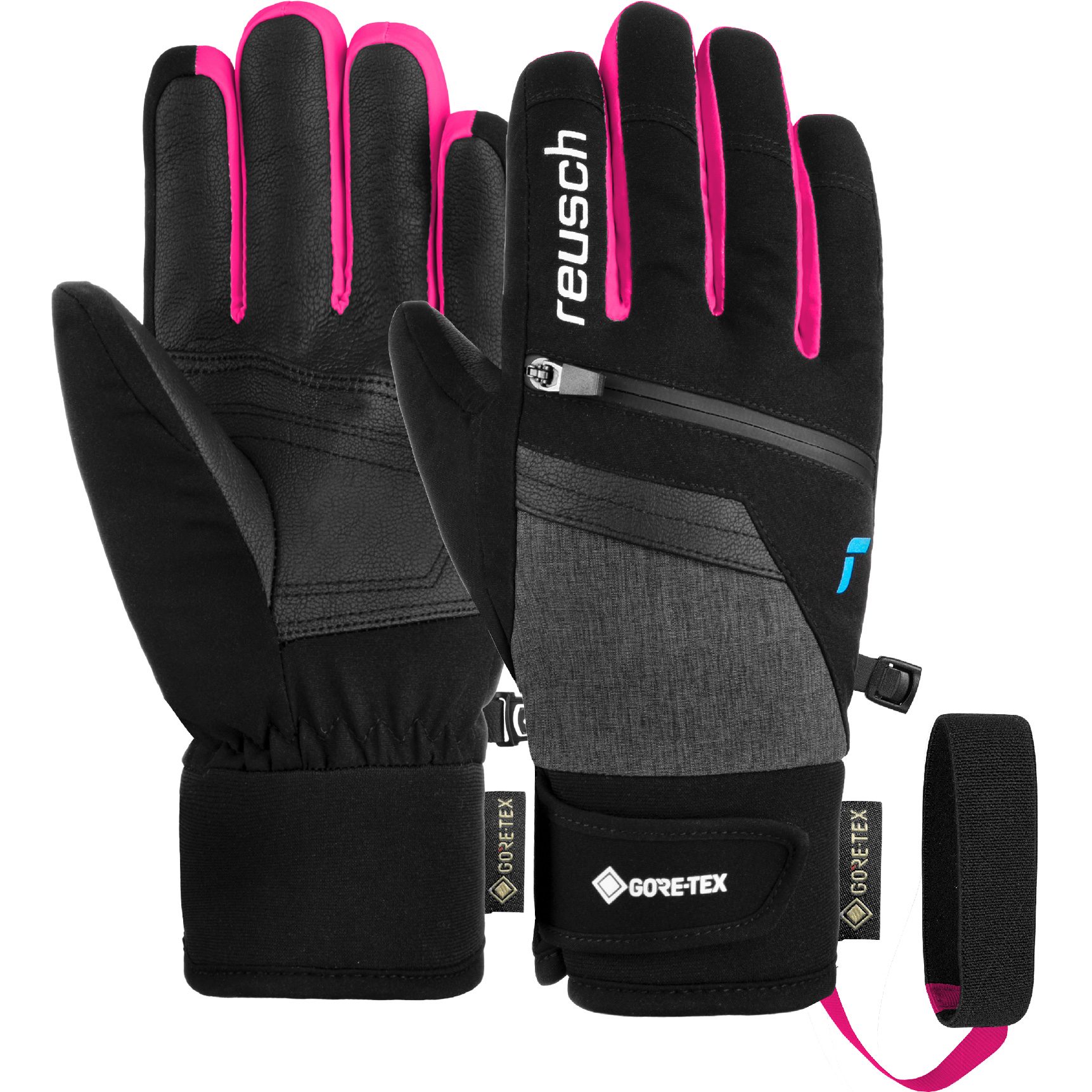 Reusch Travis GORE-TEX® Junior Handschuhe Kinder schwarz