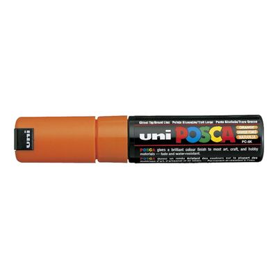 Posca - Marqueur peinture pointe large - orange foncé