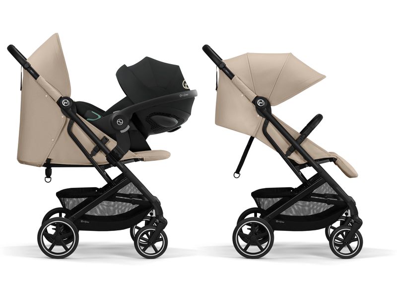 CYBEX Gold Buggy Beezy Almond Beige Praktischer Kinderwagen