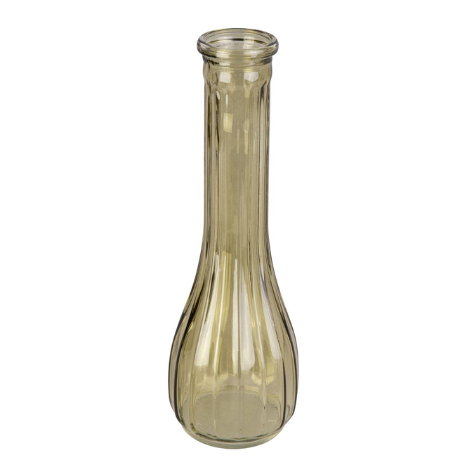 Glasvase - ca. 21 cm hoch - 1 Stück