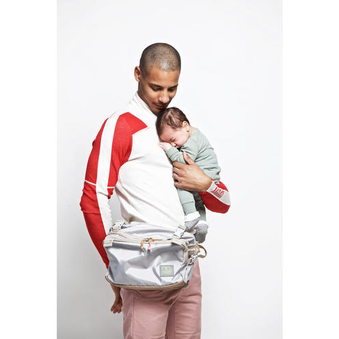 Sac à langer CaravanBAG warm silver - LOVE RADIUS