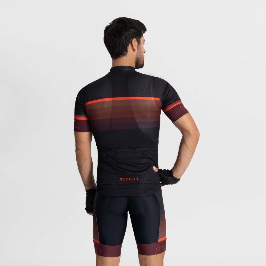 Rogelli Hero 2 Cykeltrøje Sort/Rød