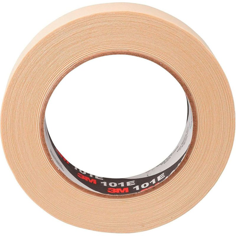 Lot de 6 rubans adhésif de masquage papier crêpé 3M™ 101E, beige, 48 mm x 50 m