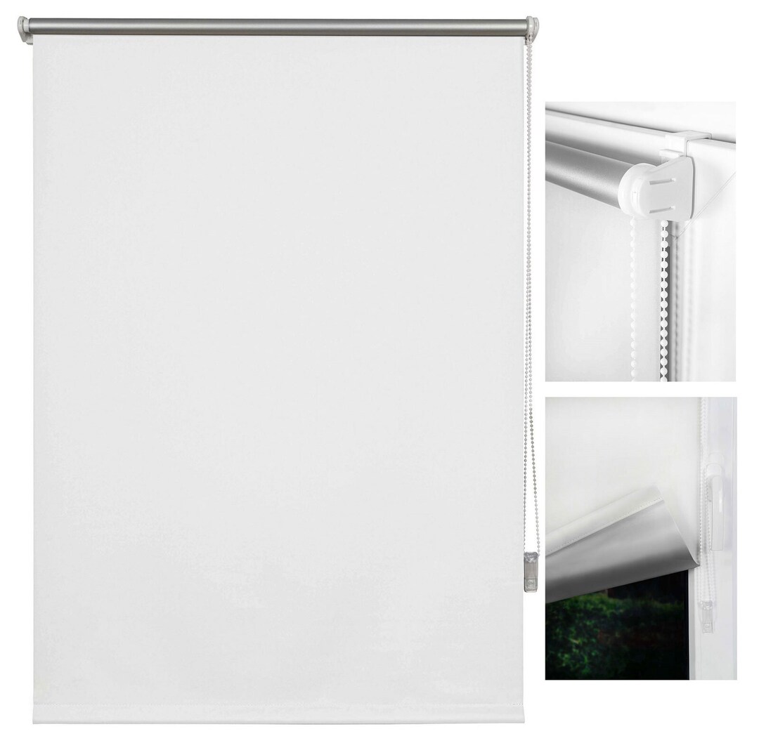 my deco Klemmfix Thermo-Rollo 110 x 160 cm weiß