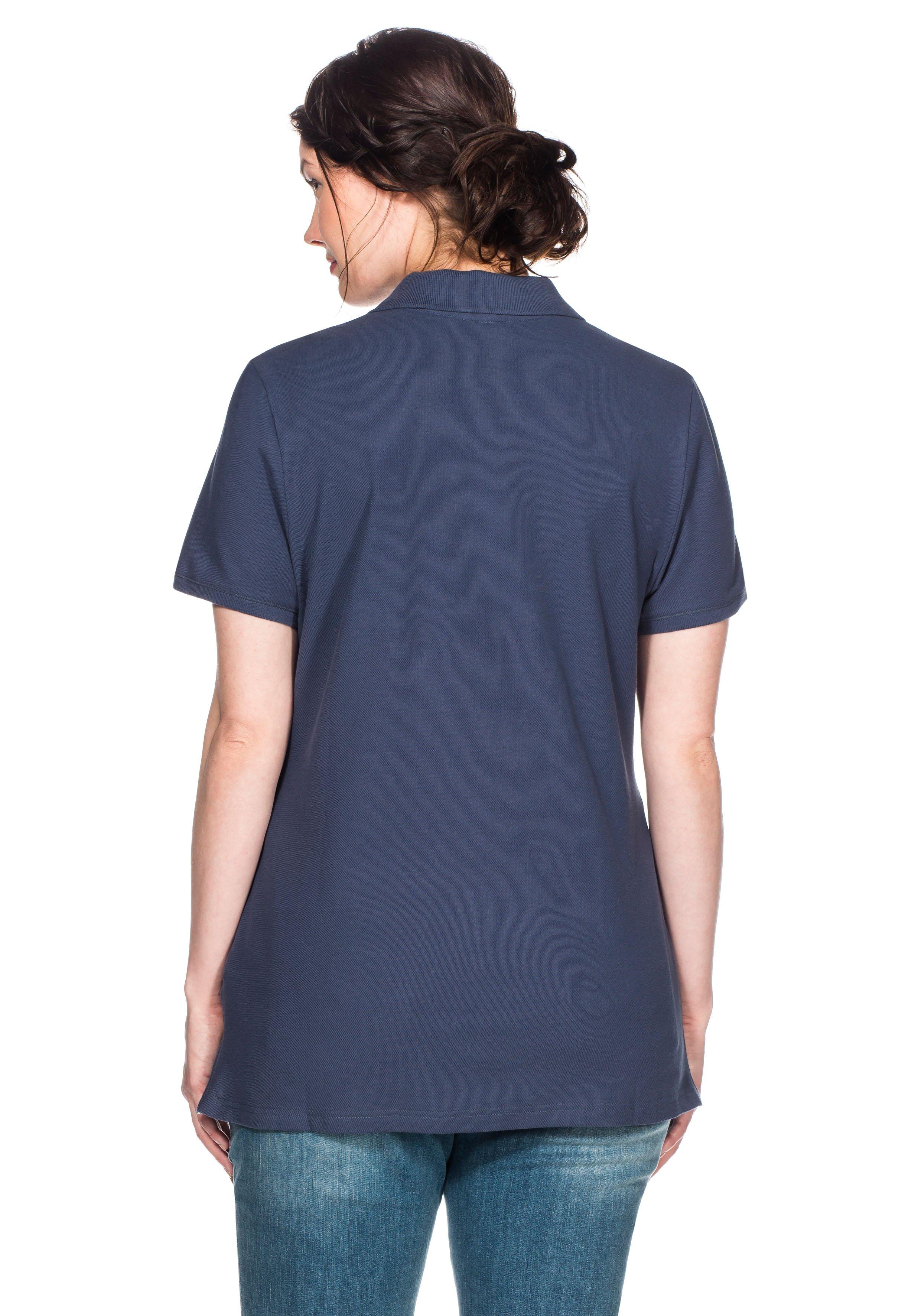 Poloshirt mit kurzem Arm, in Piqué-Qualität