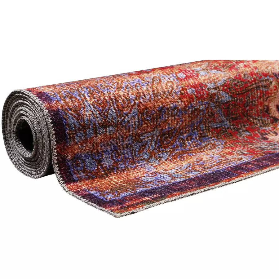 Wecon home Kurzflorteppich Rooftop rot,blau